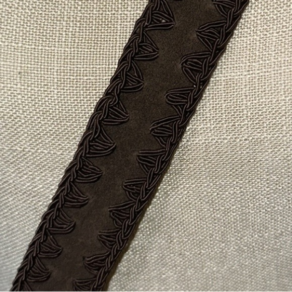 Vintage Nine West Suede Leather Patchwork Crossbody Bag Women Boho Hippie Gypsy - Picture 4 of 7